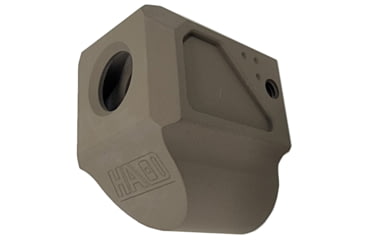Image of Herrington Arms HC92P V2 Glock Gen 4/5 Compensator, Fins, Flat Dark Earth, HC92P-V2-FDE