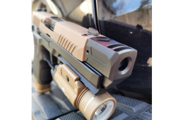 Image of Herrington Arms SIG Sauer P320 HC320XL Pistol Compensator, Black, HC320XL1/2-BL