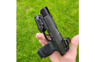 Image of Herrington Arms SIG Sauer P365/P365XL HC3652P Pistol Compensator, Black, HC3652P-BL