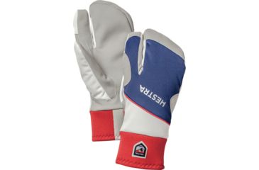 Image of Hestra 3-Finger Comfort Tracker - Mens-Navy/Ivory-7