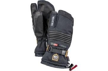 Image of Hestra All Mountain C-Zone 3-Finger Glove - Men's-Black-10