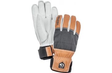 Image of Hestra Army Leather Abisko Glove - Men's-Grey-10