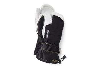 Image of Hestra Army Leather GORE-TEX 3-Finger Glove - Mens-Black-10
