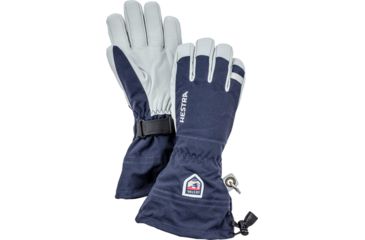 Image of Hestra Army Leather Heli Ski Five Finger Glove - Mens-Navy-8