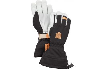Image of Hestra Army Leather Patrol Gauntlet - Mens-Black-7