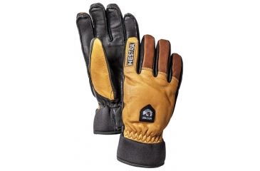 Image of Hestra Army Leather Wool Glove - Mens-Cork/Brown-9