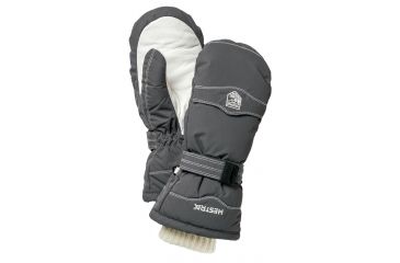 Image of Hestra Cozy Mitt - Men's-Black/Black-6