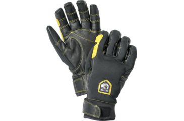 Image of Hestra Ergo Grip Active 5 Finger Glove, Black/Black, 11, 32950-100100-11