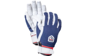 Image of Hestra Ergo Grip Active 5 Finger Glove, Navy/Offwhite, 8, 32950-280020-8