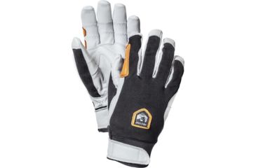 Image of Hestra Ergo Grip Active 5 Finger Glove - Unisex, Black/Offwhite, 11, 32950-100020-11