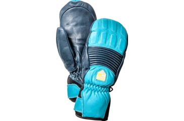 Image of Hestra Fall Line Mitt - Women's-Navy/Turquoise-7