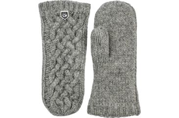 Image of Hestra Freja Wool Mitt - Unisex-Grey-9