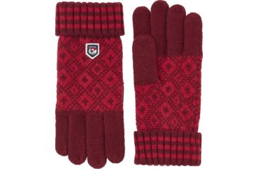 Image of Hestra Fryken Glove - Women's, Dark red/Red, 6, 63780-570560-06