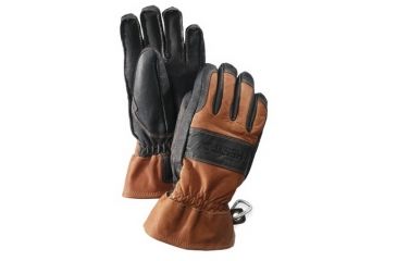 Image of Hestra Guide Gloves - Men's, Brown/Black, 6, 31270-750100-6