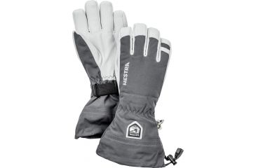 Image of Hestra Heli Gloves - Men's-Grey-11