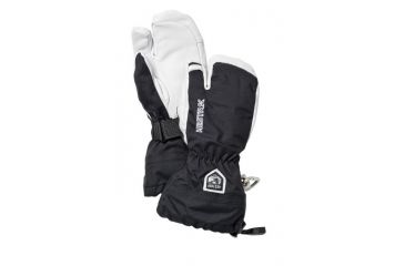 Image of Hestra Heli Ski Jr 3-Finger - Kids -Black-3