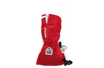 Image of Hestra Heli Ski Jr 3-Finger - Kids -Red-3
