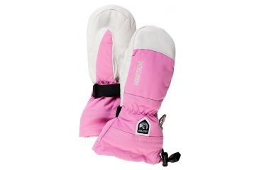 Image of Hestra Heli Ski Jr. Mitt - Boy's-Pink-4