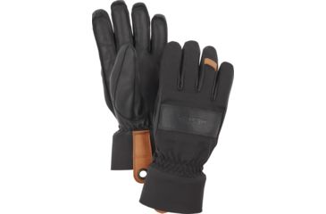 Image of Hestra Highland Glove 5 Finger Glove, Black, 11, 31220-100-11