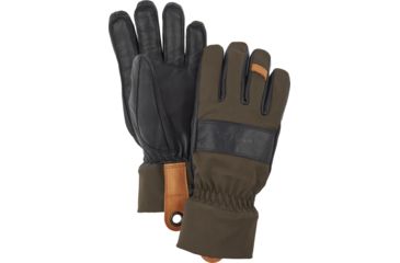 Image of Hestra Highland Glove 5 Finger Glove, Dark Forest, 10, 31220-861-10