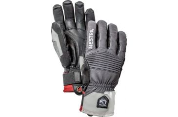 Image of Hestra Jon Olsson Pro Model Glove - Men's-Grey/Black-10