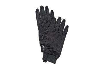 Image of Hestra Merino Wool Liner Active 5 Finger Glove - Unisex, Charocoal, 3, 34110-390-03