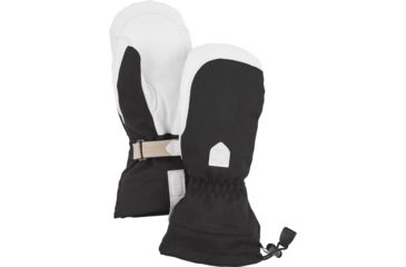Image of Hestra Patrol Gauntlet Mittens - Women's, Black, 06, 30601-100-06