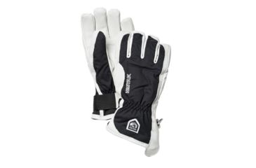 Image of Hestra Patrol Glove - Men's-Black/Off White-8