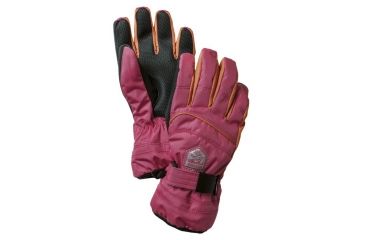 Image of Hestra Primaloft Jr. - Kids-Fuschia/Orange-7