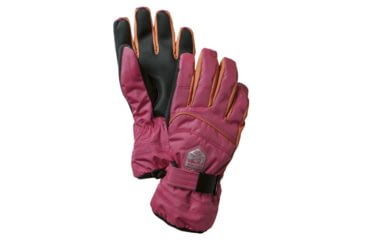 Image of Hestra Primaloft Jr. - Kids-Fuschia/Orange-6