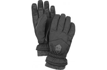 Image of Hestra Primaloft Rib Knit Glove - Womens-Black-5