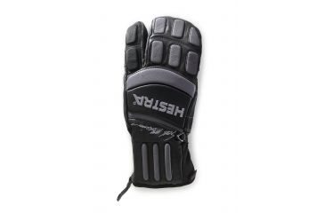 Image of Hestra Seth Morrison 3-Finger Pro Glove Clearance - Men's-Black/Gray-8