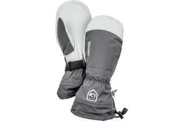 Image of Hestra Softshell Extreme Mitt - Gray/Off White