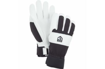 Image of Hestra Vernum Spring Glove - Unisex, Black/Off White, 6, 31550-100020-06