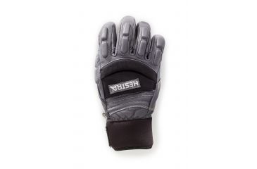 Image of Hestra Vertical Cut Freeride Gloves-6-Grey