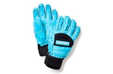 Image of Hestra Vertical Cut Freeride Gloves-7-Turquoise