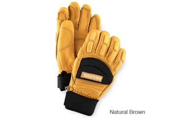 Image of Hestra Vertical Cut Freeride Gloves - Nt Brn 11