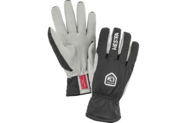 Image of Hestra Windstopper Ergo Grip Touring 5 Finger Glove - Unisex, Black, 06, 37110-100-06