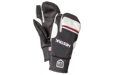 Image of Hestra Windstopper Race Tracker 3-Finger Glove - Mens-Black-10