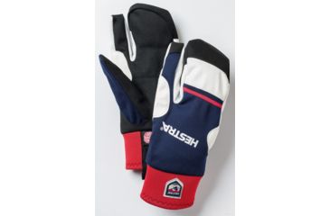 Image of Hestra Windstopper Race Tracker 3-Finger Glove - Mens, Navy, 08, 37092-280-08