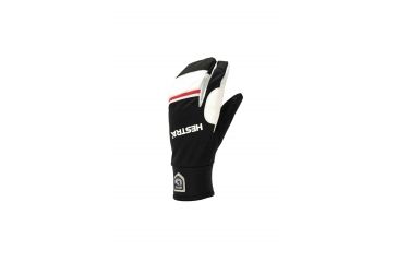 Image of Hestra Windstopper Race Tracker 3-Finger Glove - Mens-Navy/Red-8