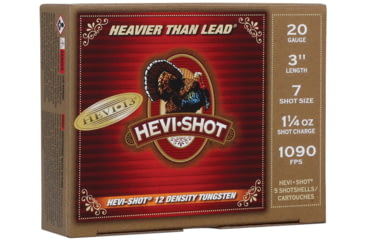 Image of HEVI-Shot HEVI-13 Turkey 20 Gauge 1 1/4oz 3in Shotgun Ammo, 7 Shot, 5 Rounds, HS307