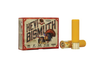 Image of HEVI-Shot HEVI-Bismuth Turkey 20 Gauge 1 1/4oz 3in Shotgun Ammo, Shot 4&amp;5, 5 Rounds, HSBT420045