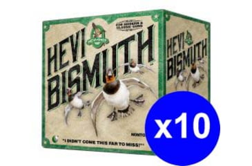 Image of HEVI-Shot HEVI-BISMUTH WATERFOWL 20 Gauge 1 1/8 oz 3in #6 Centerfire Shotgun Ammo, 250 Rounds