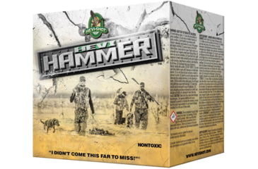 Image of HEVI-Shot Hevi Hammer 12 Gauge 3.5in 2 Shot 1.5oz Shotgun Ammo, 25 Rounds, HS28302