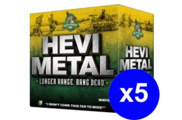 Image of HEVI-Shot HEVI-METAL LONGER RANGE 20 Gauge 1 oz 3in #3 Centerfire Shotgun Ammo, 125 Rounds