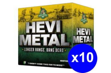 Image of HEVI-Shot HEVI-METAL LONGER RANGE 20 Gauge 1 oz 3in #3 Centerfire Shotgun Ammo, 250 Rounds