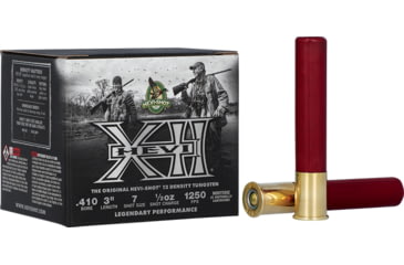 Image of HEVI-Shot Hevi XII 12 Density 410 Gauge 3in Shotshell Ammo, 7 Tungsten Shot, 0.5oz, 25 Rounds, HS54107-25RD