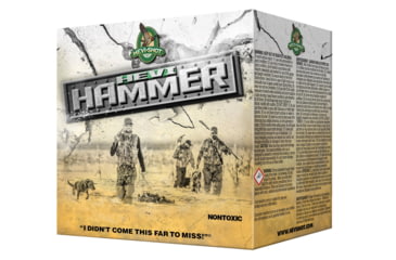 Image of HEVI-Shot HEVI-Hammer 12 Gauge 1 1/2oz 3 1/2in Shotgun Ammo, 4 Shot, 25 Rounds, HS28304