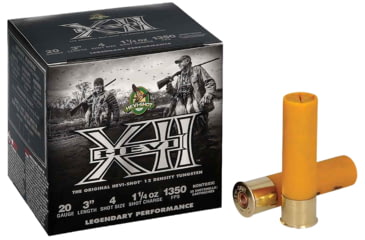 Image of HEVI-Shot HEVI-XII 20 Gauge 1 1/4oz 3in Shotgun Ammo, #2, 25 Rounds, HS53202